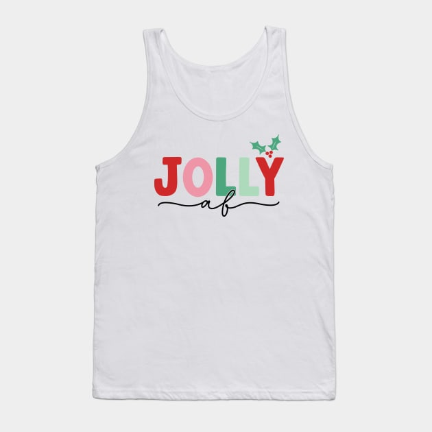 Jolly AF Tank Top by MZeeDesigns